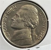 1940 Jefferson Nickel
