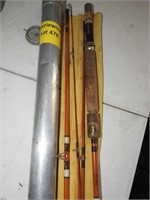 4 Piece Write and Mcgill Fishing Rod and Case