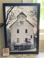Historic Readyville Mill Framed Artwork (17 1/4 x
