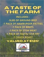 A Taste of the Farm Beef Package (Donated by