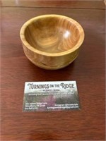 4" Black Cherry Bowl (Donated by James L Adkins