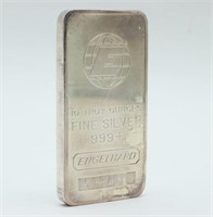 999+ Fine Silver 10 Tr. OZ. Engelhard Bar #1