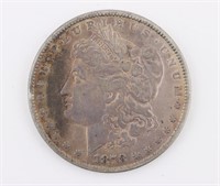 1878 7 over 8 Silver Morgan Dollar