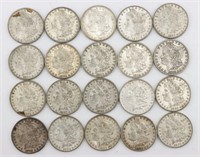 1880 20 Silver Morgan Dollars #1
