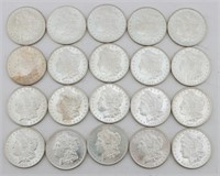 1881-S 20 Silver Morgan Dollars