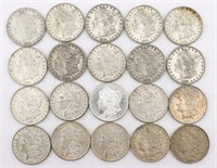 1881 20 Silver Morgan Dollars