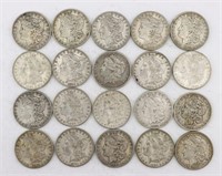 1884 20 Silver Morgan Dollars