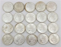 1885-O 20 Silver Morgan Dollars