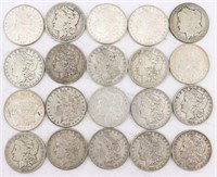 1889 20 Silver Morgan Dollars