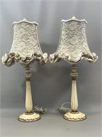 27" Tall Vintage Lamps