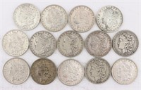 1890 14 Silver Morgan Dollars