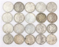 1890 20 Silver Morgan Dollars