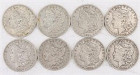1894-O 8 Silver Morgan Dollars