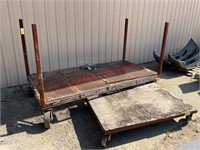 8'x4' Cart With Casters