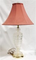 Table Lamp w/ brass colored base