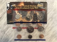 1995 P&D UNC COIN SET