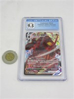 Pokémon, carte gradée CGC, Coalossal VMAX