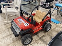JEEP 2 SEATER POWER WHEELS RIDE-ON