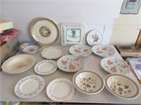 SELECTION OF VINTAGE PLATES