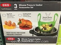 OXO 3-Pc Silicone Pressure Cooker Accessories Set