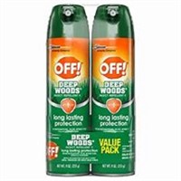 Deep Woods Off  Insect Repellent Sray -6oz   2-PK