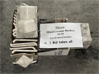 Shaw Borders - Mixed As Is -