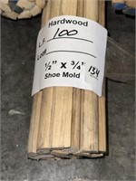 Hardwood - Shoemold = 100 L.F. Each