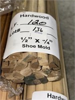 Hardwood - Shoemold = 120 L.F. Each