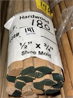 Hardwood - Shoemold = 180 L.F. Each
