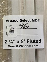 Arauco  - Small Fluted MDF Door & Window  - 12