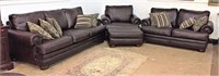 Nice Corinthian Leather Livingroom Set