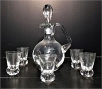 Glass Decanter Set - Decanter with Stopper