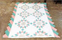Handmade Pinwheel Quilt