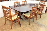 Spindle Back Dining Chairs - Set of Six