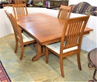 Universal Furniture Oak Dining Table with