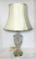 Crystal Table Lamp with Shade
