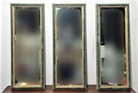 Custom Framed Trio of Mirrors