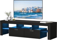 LMEREODY Modern LED TV Stand for 55/60/65/70/75+