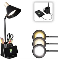 OttLite Merge LED Desk Lamp with Wireless Chargin