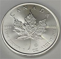 2022 Canada $5 1OZ .9999 Fine Silver Coin