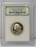1977-S Washington 25Cent Dcam Gem Proof Coin