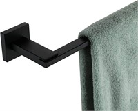 KOKOSIRI Towel Bars Matte Black Bathroom Towel Ra