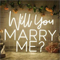 Will You Marry Me Neon Signs for Wedding Proposal