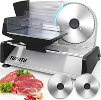 Meat Slicer Home Use TOPOTO Electric Meat Slicer