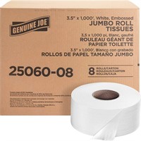 Genuine Joe - GJO2506008 Jumbo Dispenser Roll Bat