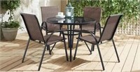 Mainstays Jericho Dining 5 Piece, Set Black