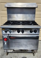Vulcan 6 Burner Stove And Convection Oven