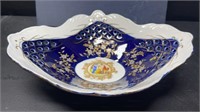 Thun Karlovarsky Porcelain Original Kobalt Bowl In