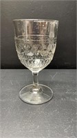 1890's Nova Scotia Glass Kenlee Goblet