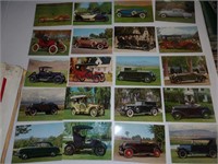 60 plus new car post cards from harrahs